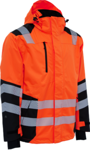 ELKA 186003R Visible Xtreme Recycled Jacket - Hi Vis Orange - Front