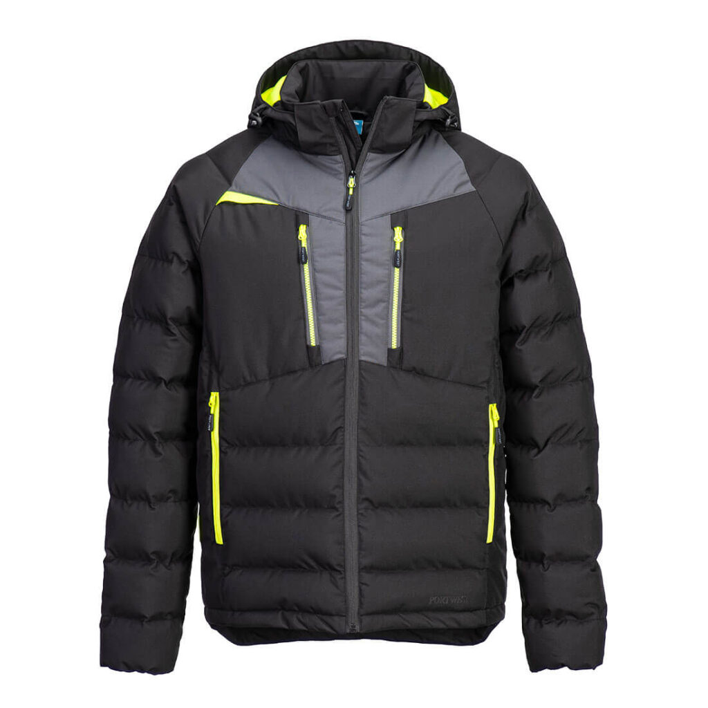 Portwest DX468 DX4 Insulated Jacket - Black Front