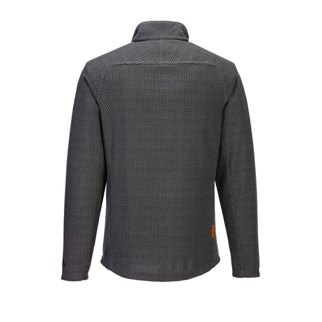 Portwest EV480 EV4 Textured Fleece - Grey - Rear