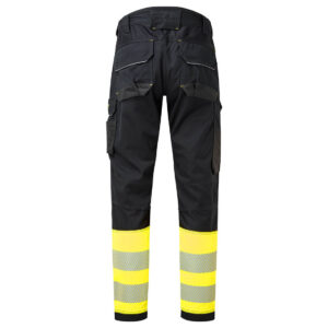 Portwest FR416 PW3 FR Hi Vis Class 1 Holster Trousers Rear
