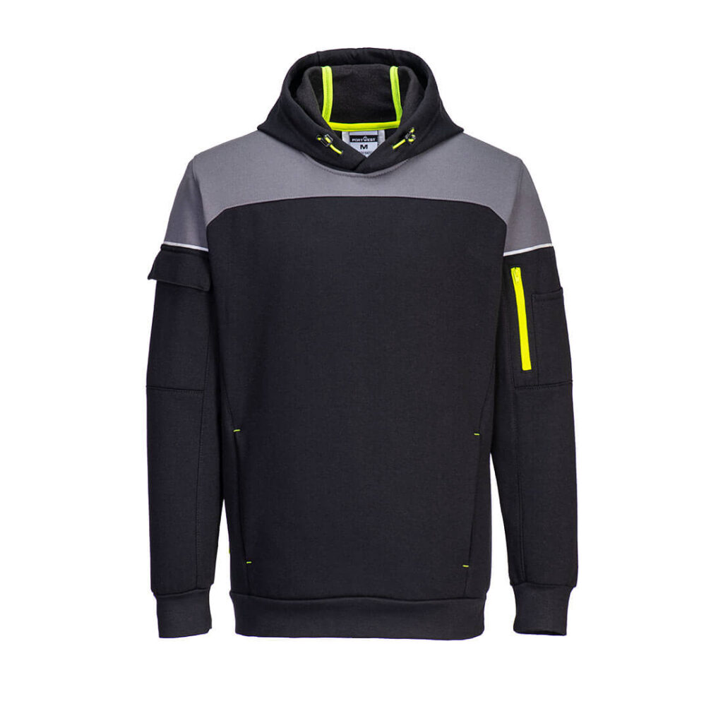 Portwest PW337 PW3 Pullover Hoodie - Black