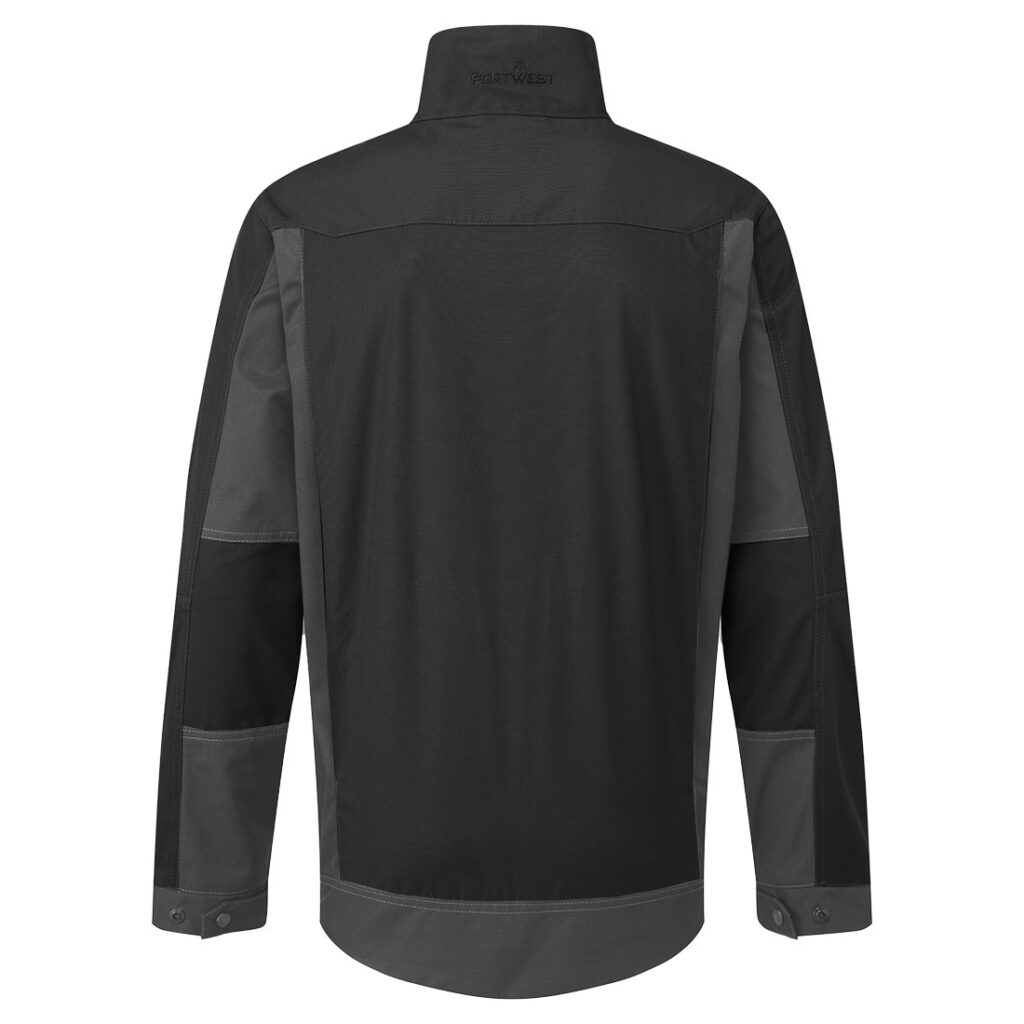 Portwest T745 WX3 Industrial Wash Jacket - Black rear