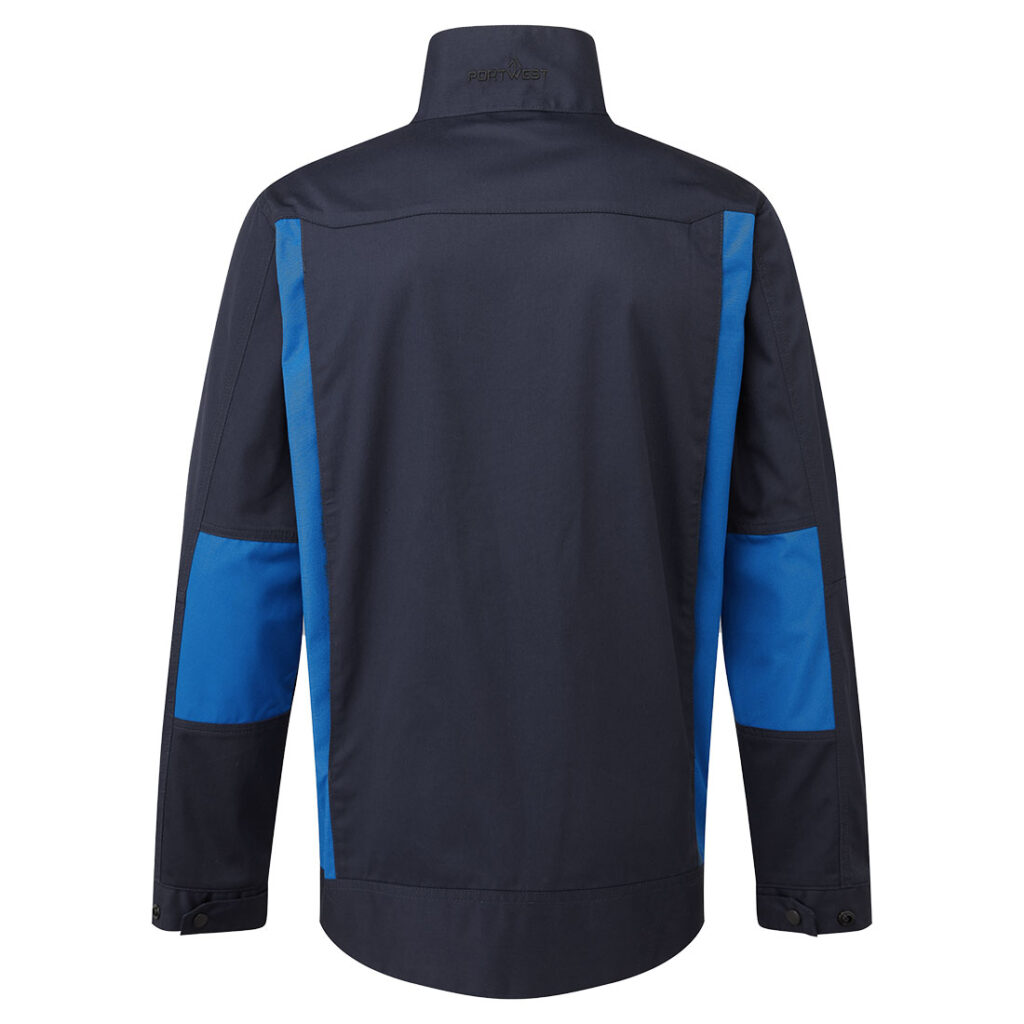 Portwest T745 WX3 Industrial Wash Jacket - Navy Rear