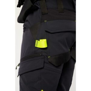 Portwest EV440 EV4 Stretch Holster Trousers - Black - Rear Close Up