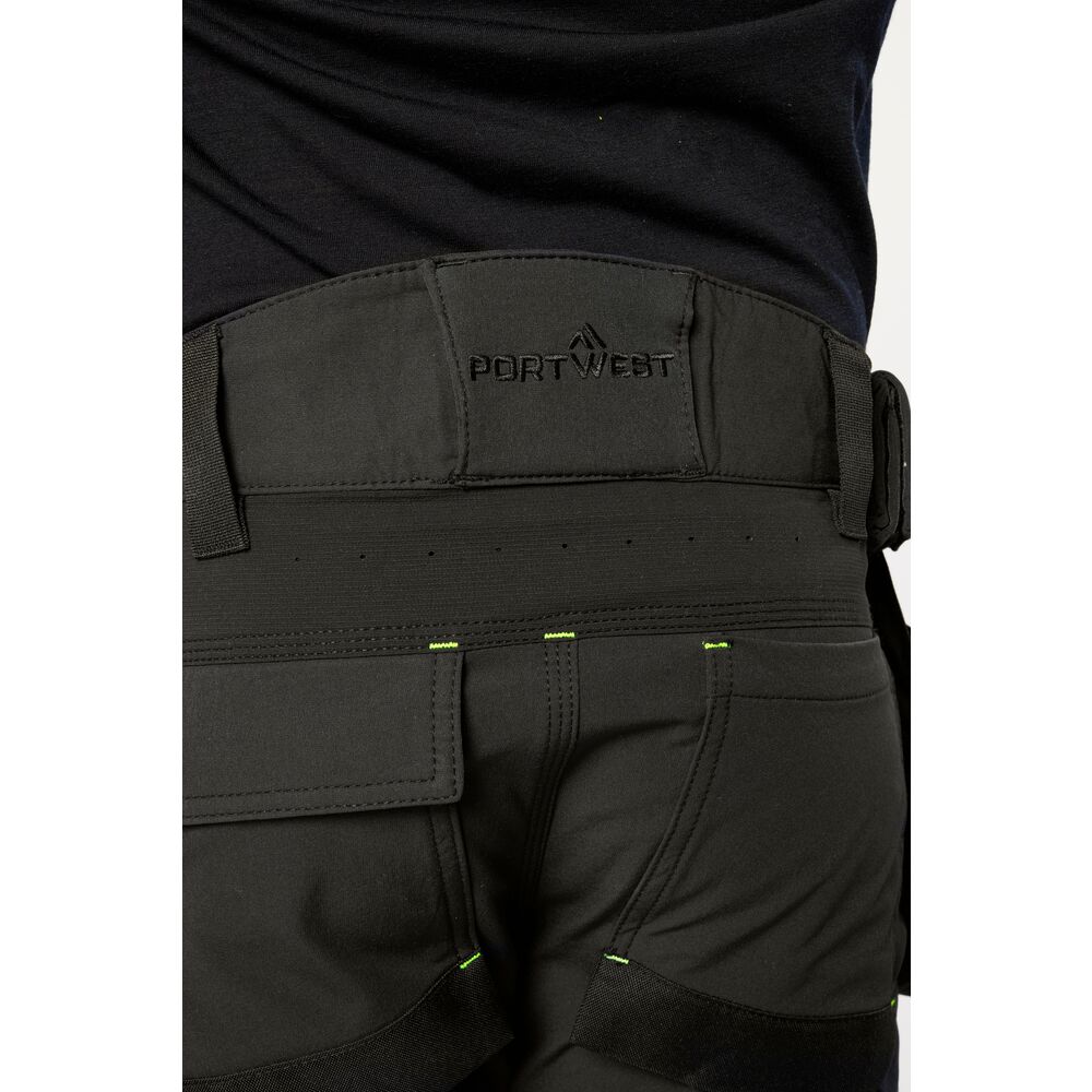 Portwest EV440 EV4 Stretch Holster Trousers - Close up - Rear