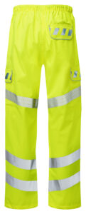 PULSAR® Evolution HV Yellow Over Trouser - EVO101-YEL - Rear