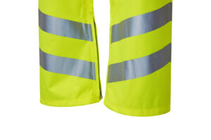 PULSAR® Evolution HV Yellow Over Trouser - EVO101-YEL - Close Up Legs