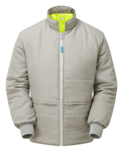 Pulsar P422 Hi Vis Yellow Interactive Bodywarmer Reversed Front