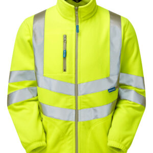 PULSAR HV Yellow Interactive Fleece Jacket - Front Angle