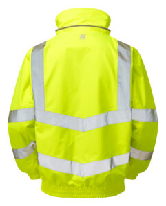 Pulsar P533 Hi Vis Yellow Bomber Jacket - Rear