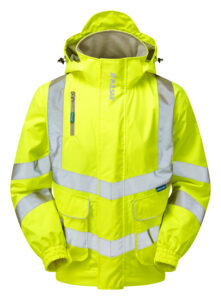 Pulsar P533 Hi Vis Yellow Bomber Jacket - Front