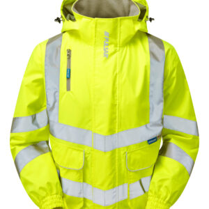 Pulsar P533 Hi Vis Yellow Bomber Jacket - Front
