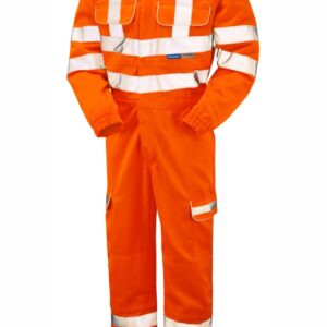 PULSAR PR339 PROTECT HV Orange Combat Coverall Front