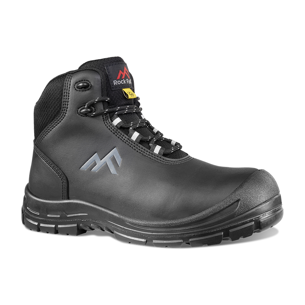 Rock Fall RF314 Revive eLeather Safety Boot Black