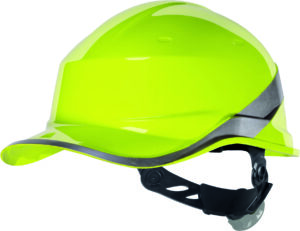 Delta Plus Diamond V Safety Helmet Yellow