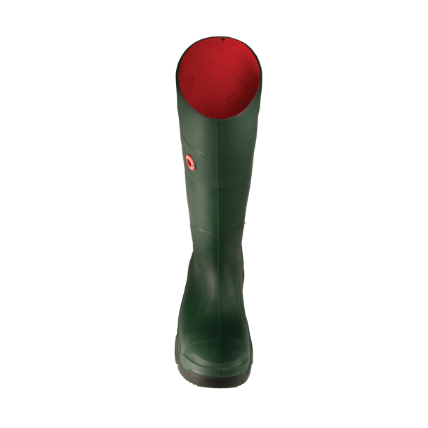 Dunlop PUROFORT FIELDPRO FULL SAFETY Green Wellingtons Front