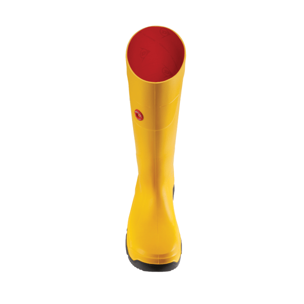 Dunlop PUROFORT FIELDPRO FULL SAFETY Yellow Wellingtons - Front