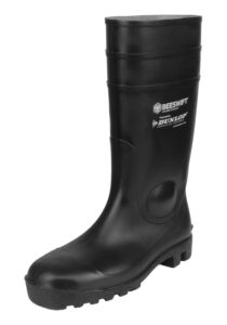 Dunlop Aston Full Safety Wellingtons - Black