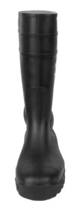 Dunlop Aston Full Safety Wellingtons - Black - Front