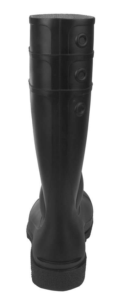 Dunlop Aston Full Safety Wellingtons - Black - Rear