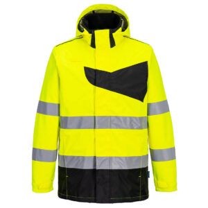 Portwest PW265 PW2 Hi-Vis Rain Jacket - Front