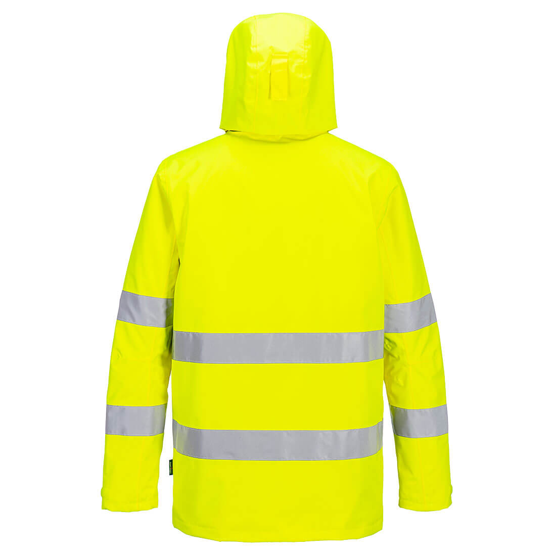 Portwest PW265 PW2 Hi-Vis Rain Jacket - Yellow - Rear