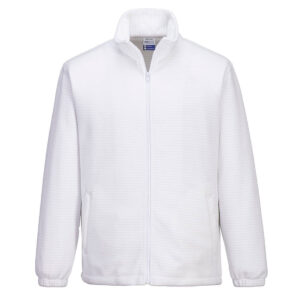 Portwest AS26 Anti Static ESD Fleece - White