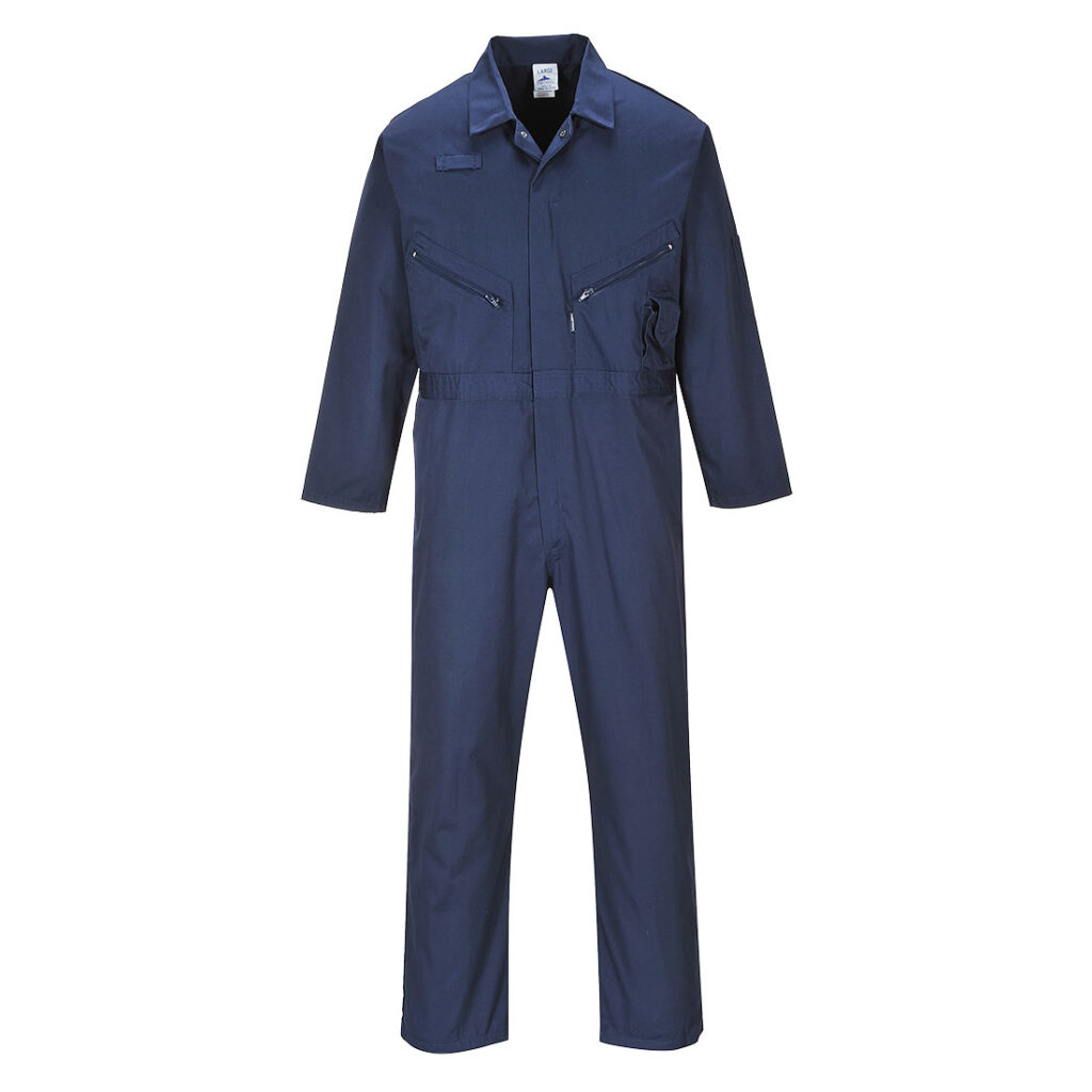 Portwest C813 Liverpool Zip Coverall - Navy