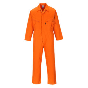 Portwest C813 Liverpool Zip Coverall - Orange