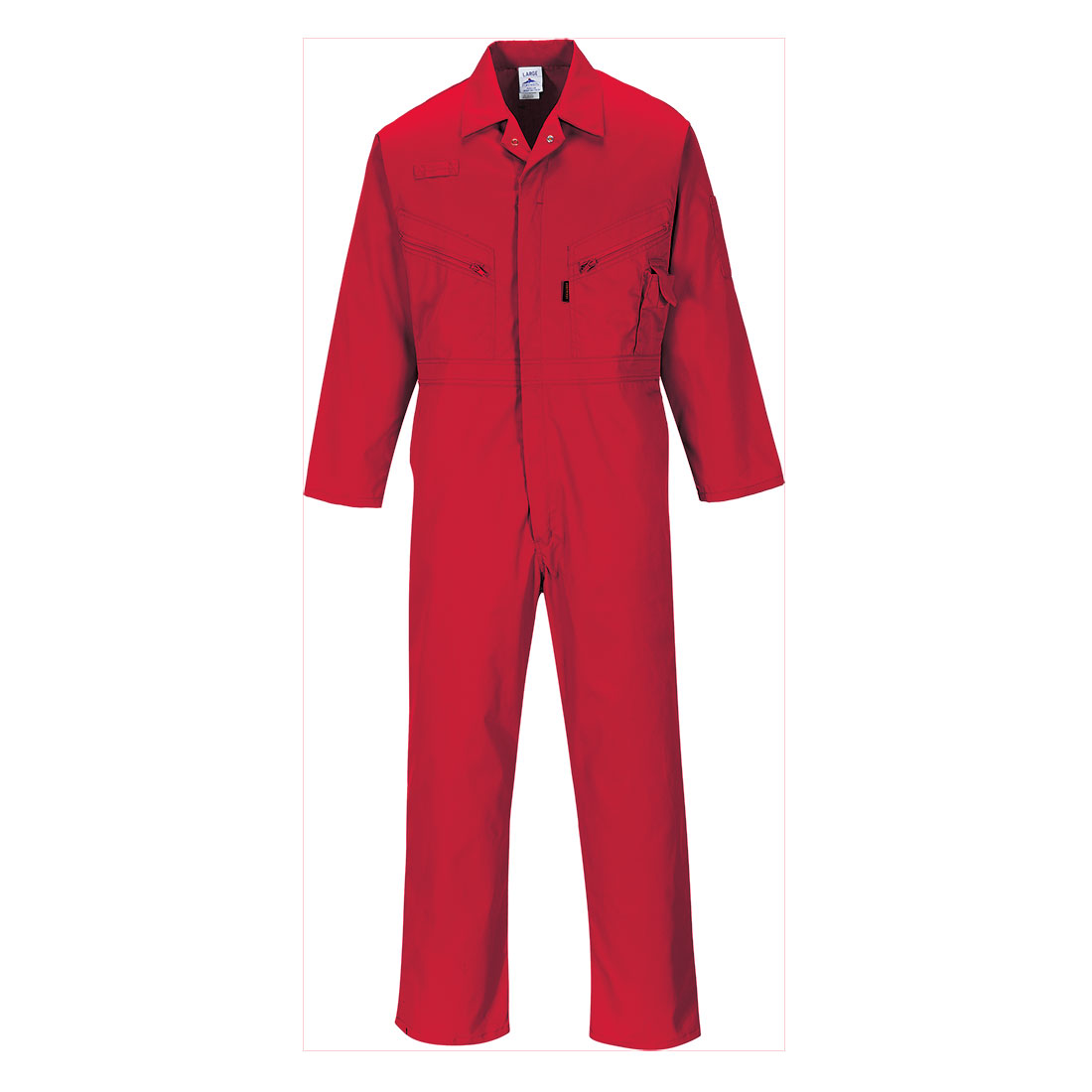 Portwest C813 Liverpool Zip Coverall - Red