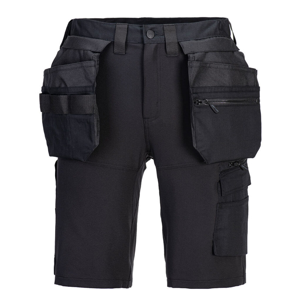 Portwest DX451 DX4 Craft Holster Shorts - Black