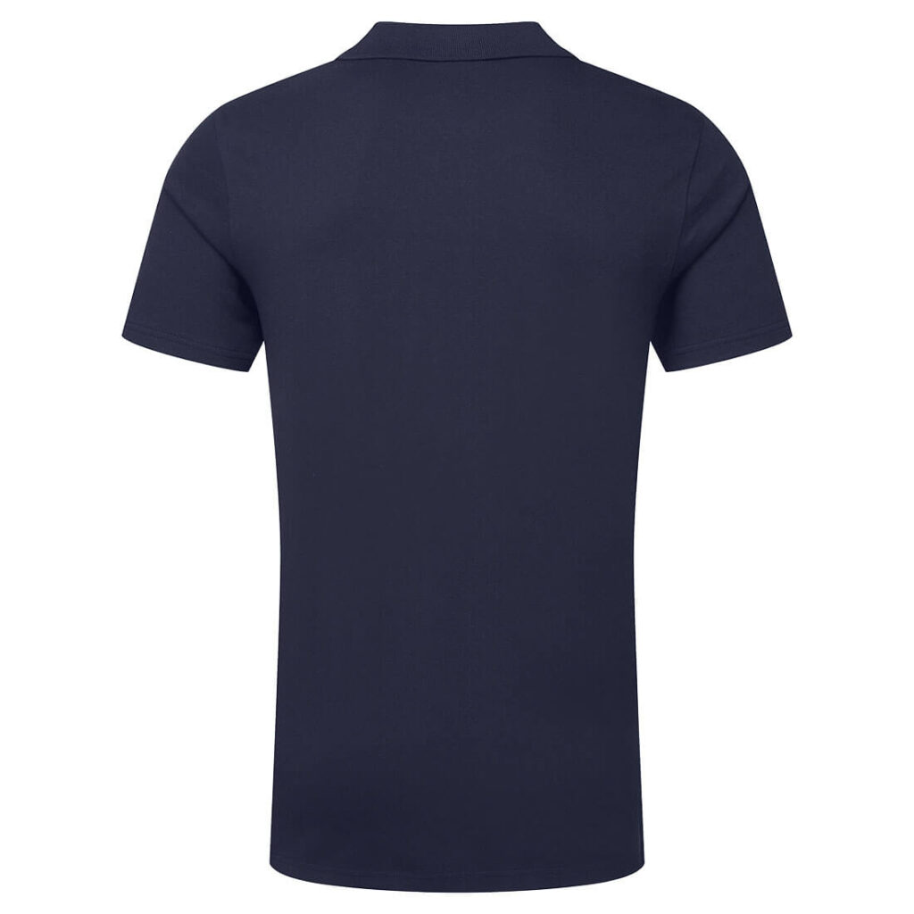 Portwest EC210 Organic Cotton Recyclable Polo Shirt - Navy - Rear