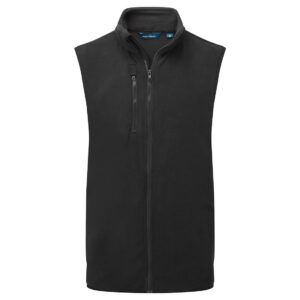 Portwest F417 Fleece Gilet - Black - Front