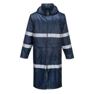 Portwest F438 Classic Iona Rain Coat - Navy
