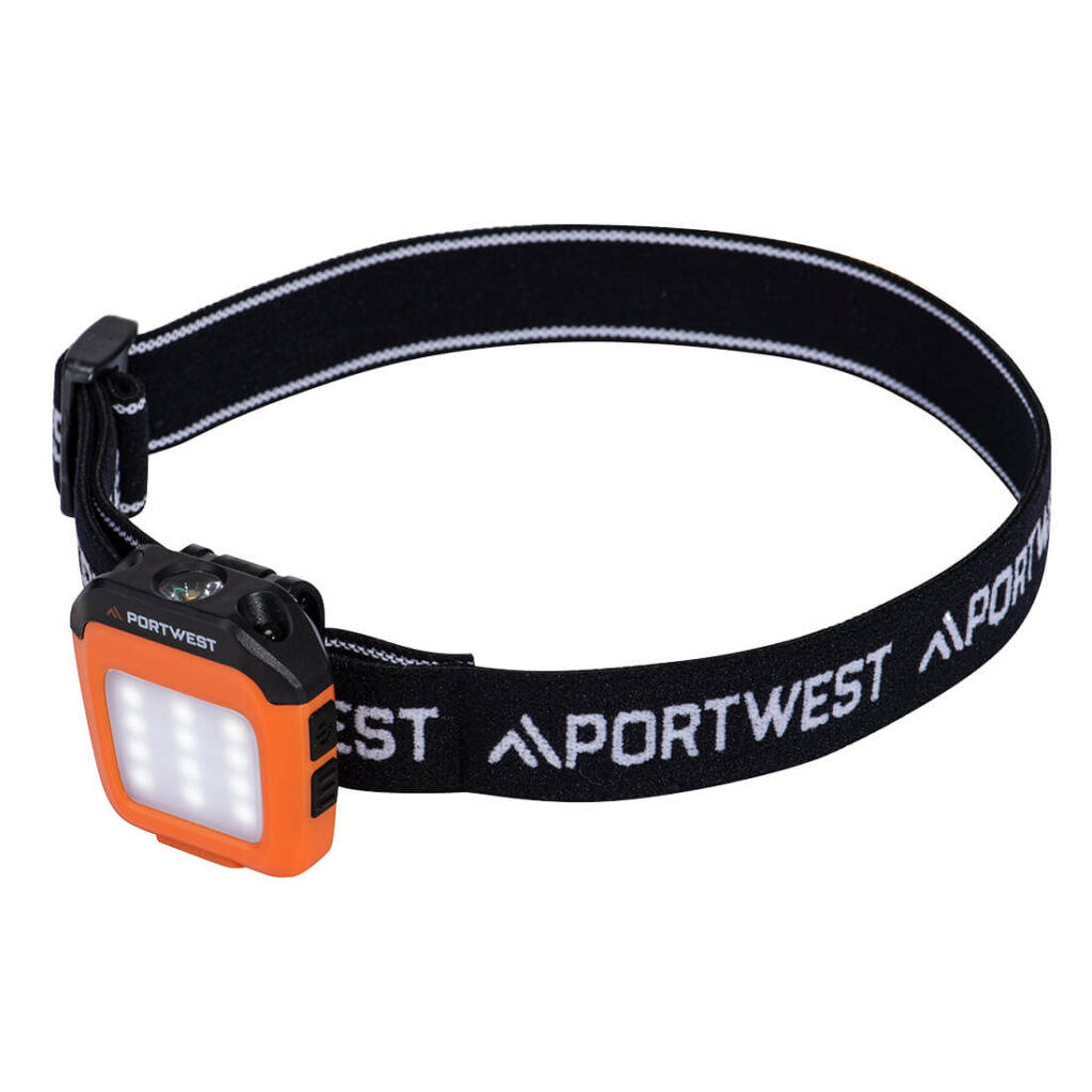 Portwest PA74 USB Rechargeable Multi-function LED Cap Light