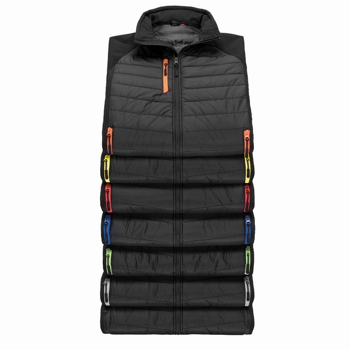 R238X Result Compass Padded Softshell Gilet - Stack