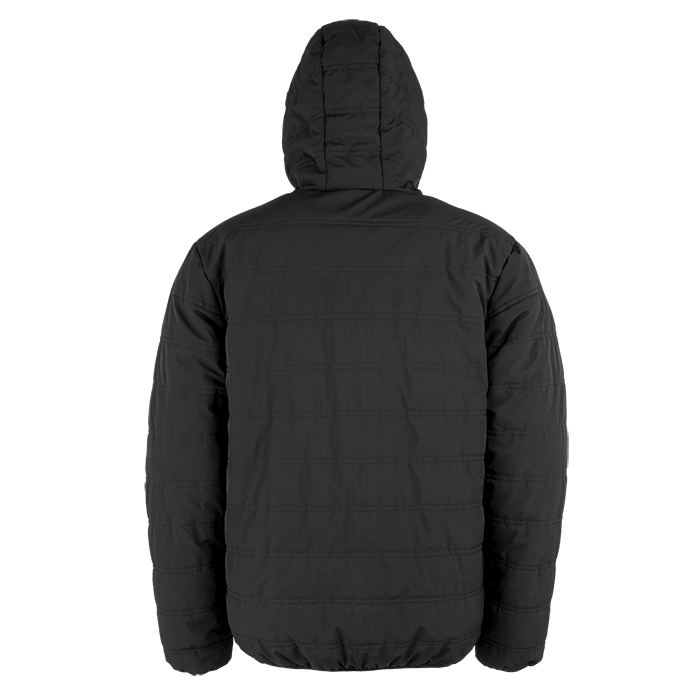 R240X Result Genuine Recycled Black Compass Padded Winter Jacket - Rear