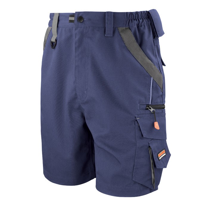 R311X Result Work Guard Technical Shorts - Navy - Front