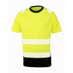R502X Result Genuine Recycled Safe-Guard Safety T-shirt - Yellow - Front