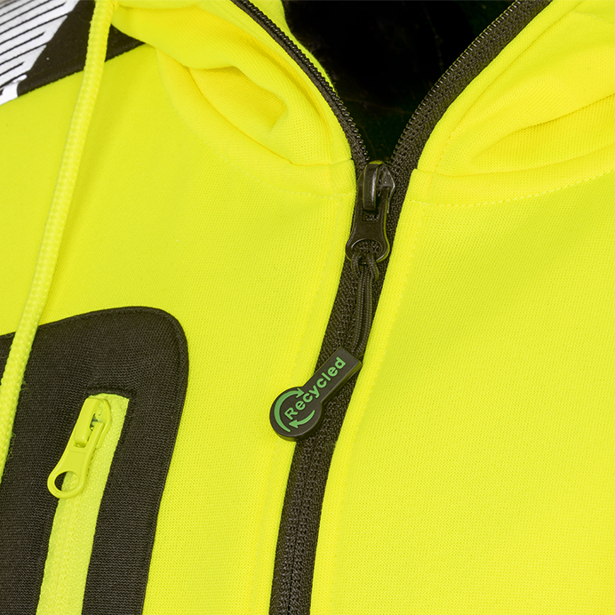 R503X Result Genuine Recycled Safe-Guard Recycled Sweat Hoody - Close up