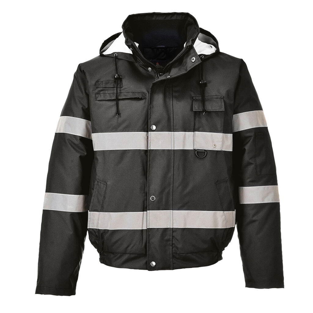 Portwest S434 Iona Lite Winter Bomber Jacket - Black