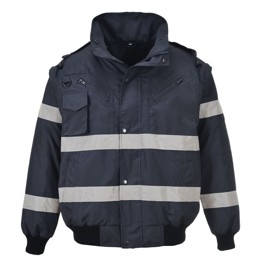 Portwest S435 Iona 4 in 1 Bomber Jacket - Navy