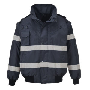 Portwest S435 Iona 4 in 1 Bomber Jacket - Navy