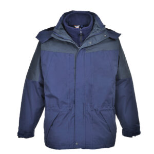 Portwest S570 Aviemore 3 in 1 Jacket - Navy - Front