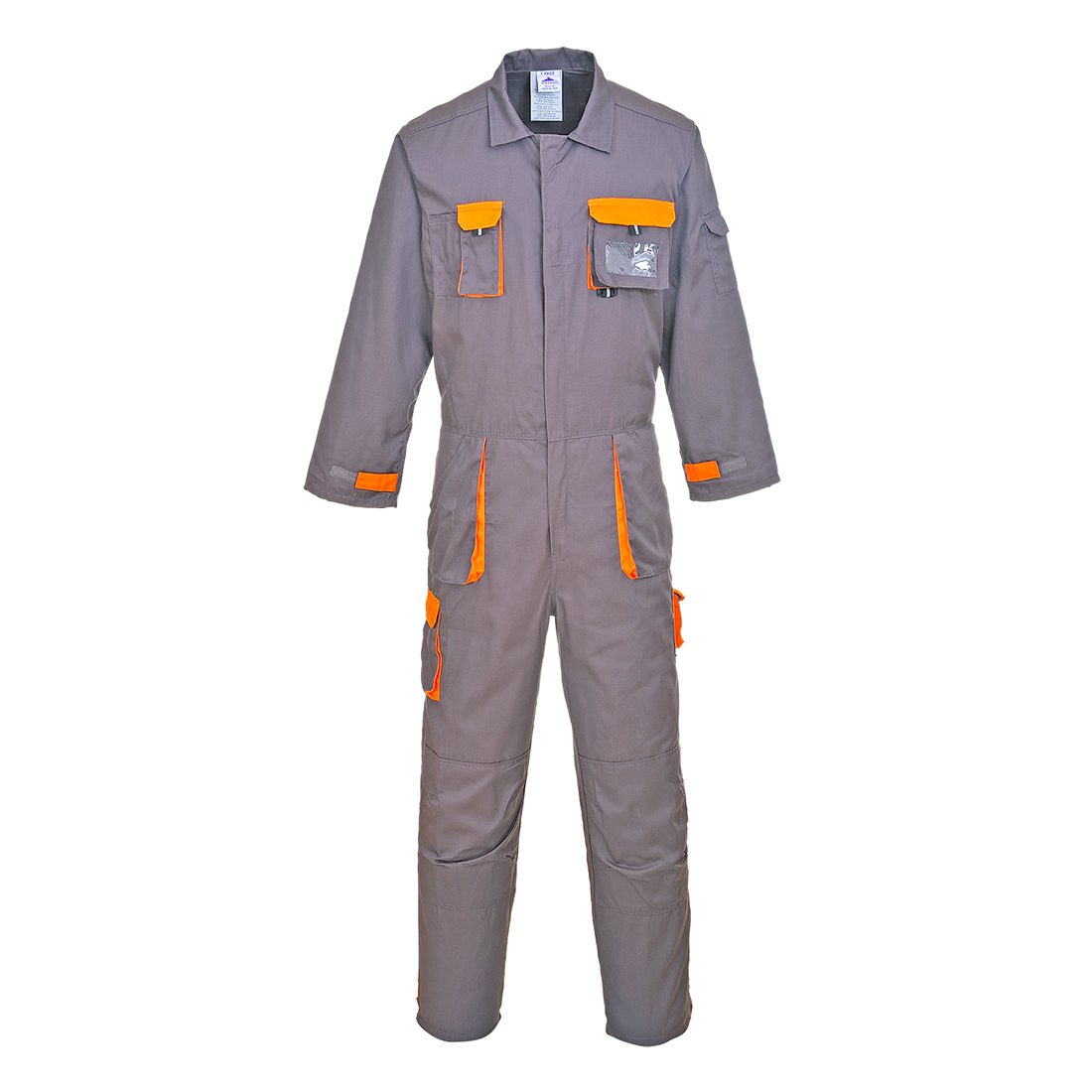 TX15 Portwest Texo Contrast Coverall - Grey