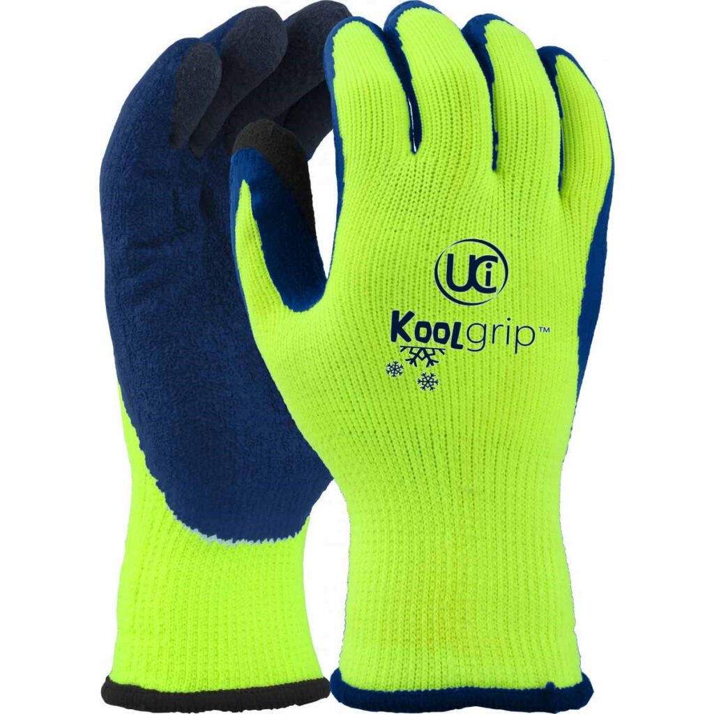 KoolGrip Reinforced Thermal Latex Safety Gloves