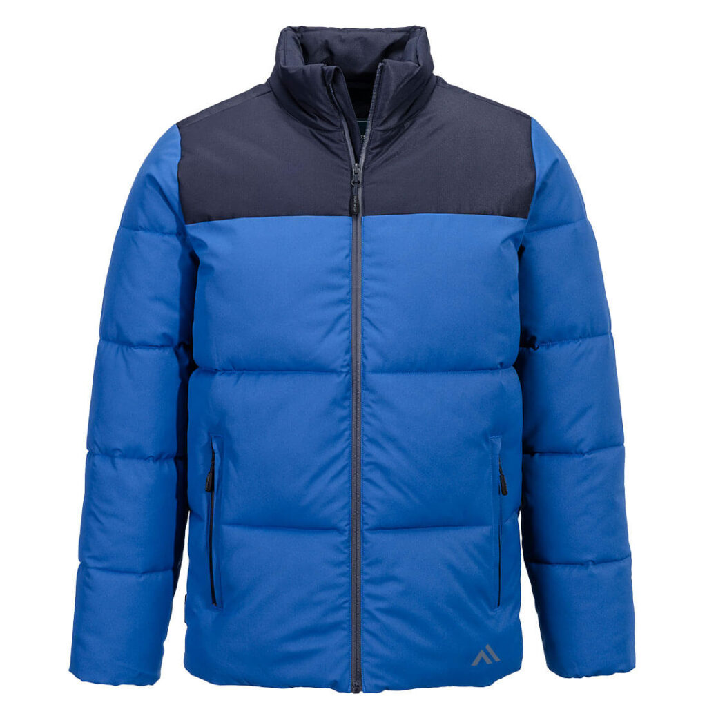 Portwest KX306 KX3 Insulated Baffle Jacket - Blue - Front