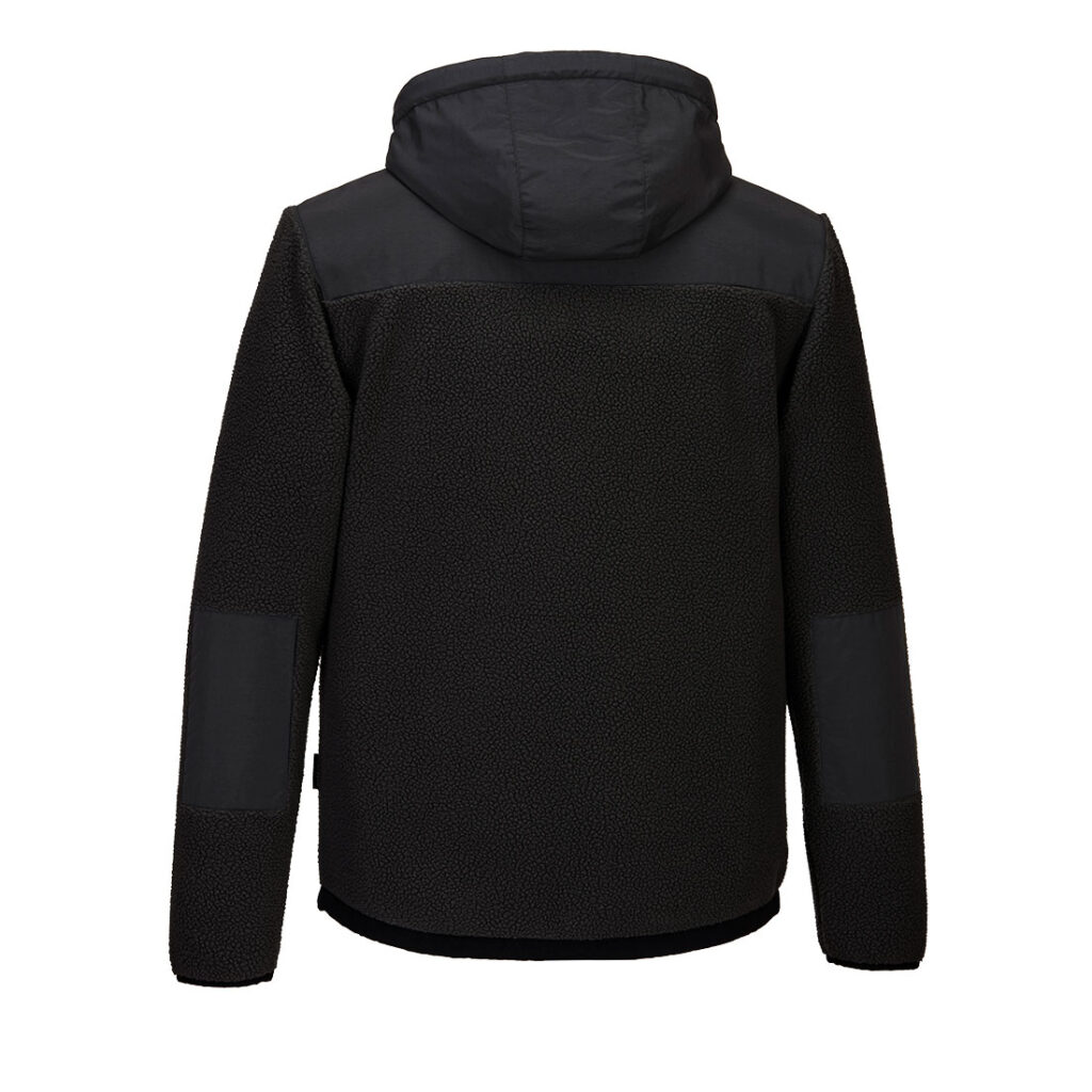 Portwest KX371 KX3 Borg Fleece - Black - Rear