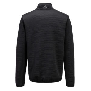 Portwest KX376 KX3 Textured 1/4 Zip Sweatshirt - Black - Rear