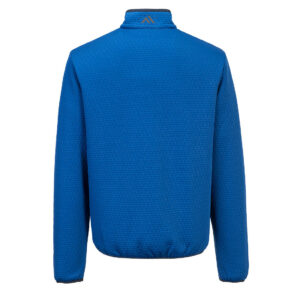 Portwest KX376 KX3 Textured 1/4 Zip Sweatshirt - Blue - Rear